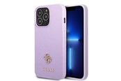 Mobile - Covers & Cases - GUESS GUHCP13XPS4MU iPhone 13 Pro Max 6.7" purple/purple hardcase Saffiano 4G Small Metal Logo - 3666339048075