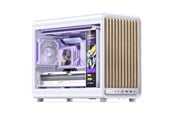 Chassi - Jonsbo D33 Wood - Chassi - Minitower - Vit - D33 WD/White