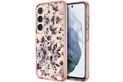 Mobile - Covers & Cases - GUESS GUHCS23MHCFWSP S23+ S916 pink/pink hardcase Flower Collection - 3666339117238