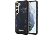 Mobile - Covers & Cases - GUESS GUHCS23SHTMRSK S23 S911 black/black hardcase Golden Marble Collection - 3666339117344