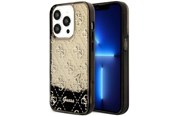 Mobile - Covers & Cases - GUESS GUHCP14LLC4PSGK iPhone 14 Pro 6.1" black/black hardcase Liquid Glitter 4G Transculent - 3666339116217