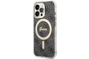 Mobile - Covers & Cases - GUESS GUHMP13LH4STK iPhone 13 Pro / 13 6.1" black/black hardcase 4G MagSafe - 3666339126810