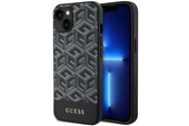 Mobile - Covers & Cases - GUESS GUHMP14MHGCFSEK iPhone 14 Plus 6.7" black/black hardcase GCube Stripes MagSafe - 3666339112431