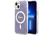 Mobile - Covers & Cases - GUESS 4G MagSafe case for iPhone 14 - purple - 3666339127190