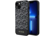 Mobile - Covers & Cases - GUESS GUHMP14SHGCFSEK iPhone 14 6.1" black/black hardcase GCube Stripes MagSafe - 3666339112424