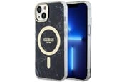 Mobile - Covers & Cases - GUESS GUHMP14SPCUMAK iPhone 14 6.1" black/black hardcase Marble MagSafe - 3666339127244
