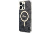 Mobile - Covers & Cases - GUESS 4G MagSafe case for iPhone 14 Pro Max - black - 3666339118235