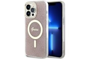 Mobile - Covers & Cases - GUESS 4G MagSafe case for iPhone 14 Pro Max - pink - 3666339118297