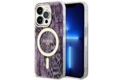 Mobile - Covers & Cases - GUESS GUHMP14XHLEOPWP iPhone 14 Pro Max 6.7" pink/pink hardcase Leopard MagSafe - 3666339115708