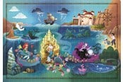 Pusselspel - Clementoni Puzzle Disney Maps Little Mermaid 1000 pieces 2D Pussel - 39783