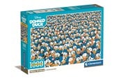 Pusselspel - Clementoni Puzzle HQC Impossibe Donald Duck 1000 pieces 2D Pussel - 39799