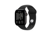 Pulsmätare & Stegräknare - Apple Watch Series 12 GPS + Cellular 42mm Black Aluminium Case with Black Sport Band - S/M - MJG04QN/A