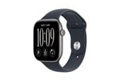 Pulsmätare & Stegräknare - Apple Watch Series 12 GPS + Cellular 46mm Space Grey Aluminium Case with Navy Blue Sport Band - M/L - MJG74QN/A