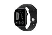 Pulsmätare & Stegräknare - Apple Watch Series 12 GPS + Cellular 46mm Black Aluminium Case with Black Sport Band - S/M - MJG84QN/A