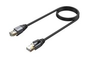Nätverkskabel - Unitek network cable - 1.5 m - black - Svart - 1m - C18149AGY03-1.5M