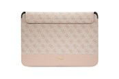 Systemtillbehör - GUESS 4G Stripe Metal Logo case for a 14" laptop - pink - 3666339110871