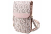 Väskor - GUESS Handbag GUWBHGCFSEP pink/pink GCube Stripe - 3666339112769