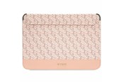 Systemtillbehör - GUESS GCube Stripes case for a 14" laptop - pink - 3666339112387