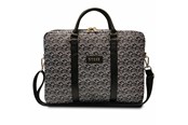 Väskor - GUESS GCube Stripes bag for a 16" laptop - black - 3666339112981