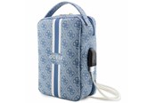 Väskor - GUESS Bag GUHBP4RPSB Organizer blue/blue 4G Printed Stripes - 3666339120320