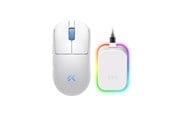 Mus - MCHOSE A7 V3 Ultra+ Lightweight Wireless Black Gold - Gamingmus - Optic - 6 knappar - Vit - HW-A7V3-22