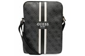 Väskor - GUESS Bag GUTB10P4RPSK 10" black/black 4G Stripes Tablet Bag - 3666339120429