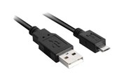 USB-kabel - Sharkoon - USB cable - USB to Micro-USB Type B - 3 m - 4044951015504