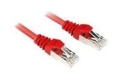 Nätverkskabel - Sharkoon patch cable - red - Röd - RGLI0007
