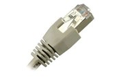 Nätverkskabel - Sharkoon patch cable - 1 m - grey - Grå - 1m - 4044951003686