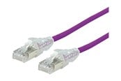 Nätverkskabel - SECOMP Dätwyler patch cable - 5 m - purple - Lila - 5m - 21.05.0556