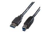 USB-kabel - Roline - USB cable - USB Type A to USB Type B - 3 m - 11.02.8871