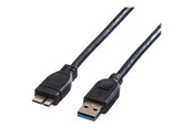 USB-kabel - Roline - USB cable - USB Type A to Micro-USB Type B - 2 m - 11.02.8874
