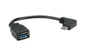 USB-kabel - Roline - USB-C adapter - USB-C to USB Type A - 15 cm - 11.02.9031
