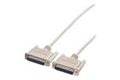 Parallel-seriel-kabel - Roline - serial cable - DB-25 to DB-25 - 4.5 m - 11.01.3545