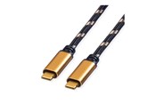 USB-kabel - Roline Gold - USB-C cable - USB-C to USB-C - 2 m - 11.02.9039