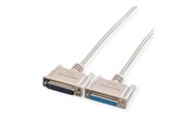 Parallel-seriel-kabel - Roline - serial cable - DB-25 to DB-25 - 9 m - 11.01.3690