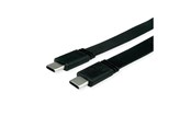 USB-kabel - Roline VALUE - USB-C cable - USB-C to USB-C - 50 cm - 11.99.9085