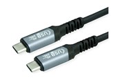 USB-kabel - Roline VALUE - USB-C cable - 24 pin USB-C to 24 pin USB-C - 80 cm - 11.99.9089