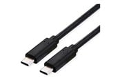 USB-kabel - Roline VALUE - USB-C cable - 24 pin USB-C to 24 pin USB-C - 50 cm - 11.99.9091