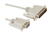 Parallel-seriel-kabel - Roline - serial cable - DB-9 to DB-25 - 6 m - 11.01.4560-S