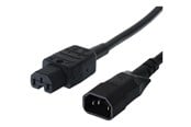 Strömkabel (intern) - Bachmann - power cable - IEC 60320 C14 to IEC 60320 C15 - 2 m - 356.1240