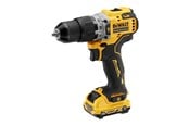 Skruv/Borrmaskine - Dewalt DCD706D2-QW - hammer drill/driver - cordless - 2-speed - 2 batteries - DCD706D2-QW