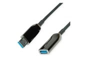 USB-kabel - Roline - USB extension cable - USB Type A to USB Type A - 10 m - 12.04.1075