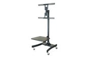 Monitorfäste - Roline VALUE cart - for flat panel - black - 17.99.1164