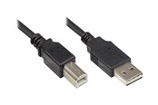USB-kabel - Alcasa electronik Good Connections - USB cable - USB to USB Type B - 5 m - 2510-EU05