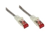 Nätverkskabel - Alcasa electronik Good Connections RNS patch cable - 50 cm - transparent - Genomskinlig - 8060-005T