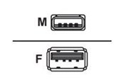 USB-kabel - Alcasa electronik Good Connections - USB extension cable - USB to USB - 5 m - 2511-5TQ