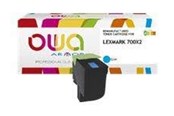 Skrivartillbehör-bläck-toner - Armor OWA - cyan - compatible - remanufactured - toner cartridge (alternative for: Lexmark 70C0X20) - K18026OW