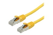 Nätverkskabel - Roline VALUE patch cable - 10 m - yellow - Gul - 21.99.1282