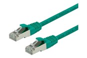 Nätverkskabel - Roline VALUE patch cable - 10 m - green - Grön - 21.99.1283
